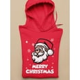 thumbnail image 3 of Merry Christmas Santa Claus Men Hoodie, Male Large, 3 of 4