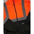 thumbnail image 5 of Bass Creek Outfitters Mens Fleece Hoodie - Safety Workwear ANSI/ISEA Class 3 High Visibility Hoodie, 5 of 7