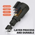 thumbnail image 4 of Kitchen Faucet Sprayer 3 Modes - 360 Degrees Kitchen Faucet Nozzle, Faucet Head, Sink Mixer Tap Sprayer, Kitchen Faucet Extension (Black), 4 of 4