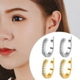 thumbnail image 2 of Simple Ear Bone Clip Korean Version Ear Studs No Pierced Ear Clip Earring Acce For Women Jewelry Cuff Y6Q0 Earrings, 2 of 9