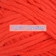 thumbnail image 5 of 2Madejas Chenilla Hilo Terciopelo Manta Hilo 2x100g/7.1oz 6 Súper Voluminoso Poliéster Suave Tejido para Ganchillo Tejedura Bolsos Bufanda Sombrero, Brillante Rojo, 5 of 7