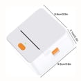 thumbnail image 3 of Edgergery Mini Thermal Label Machine Outdoor List Product Name Classification Identification Clothing Label Printers, 3 of 5