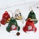 thumbnail image 3 of Bewildely Campanas de árbol de Navidad, campana de hierro de cáñamo, exquisitos adornos tradicionales para festivales, diseño de escena, colgante de Kits de decoración para fiestas Blanco Bewildely HA070665-02, 3 of 6