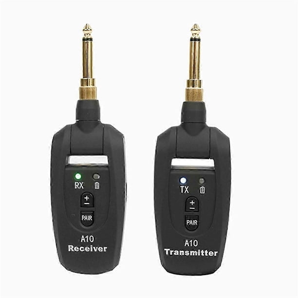 Sistema inalámbrico para guitarra A10, transmisor y receptor de audio para pastillas de guitarra eléctrica y bajo, accesorios para guitarra.