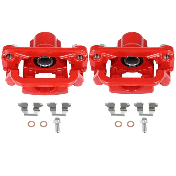 cciyu 19-B2780A 19-B2781A Rear Left & Right Brake Calipers W/Bracket For Nissan Altima 2007-2012,For Nissan Juke 2011-2017,For Nissan Maxima 2007-2008,For Nissan Sentra 2011-2012 2014-2016 - 2PCS