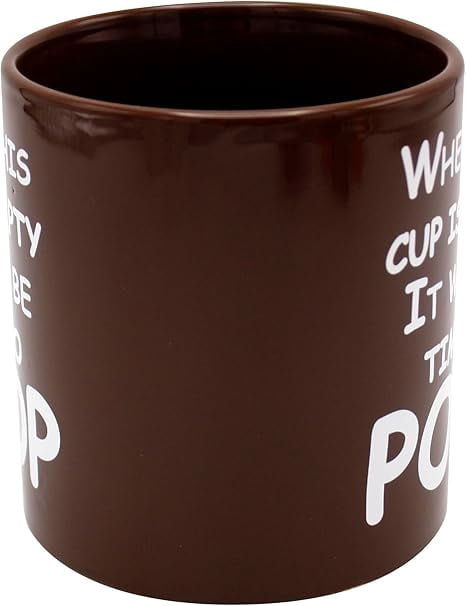 Island Dogs Time to Poop Giant Mug
