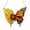 A-1A Home Decor, variant on karymi Butterfly and Sunflower Stained Glass Suncatcher Window Hanging Decor Orange Purple Black Yellow for Living Room Kitchen Bedroom Light Reflection Colorful Birthday Gifts Womens Gifts