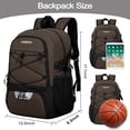thumbnail image 2 of Mochila de Baloncesto LARIPOP para Niños y Niñas, Regalos para Hombres, 2 of 6