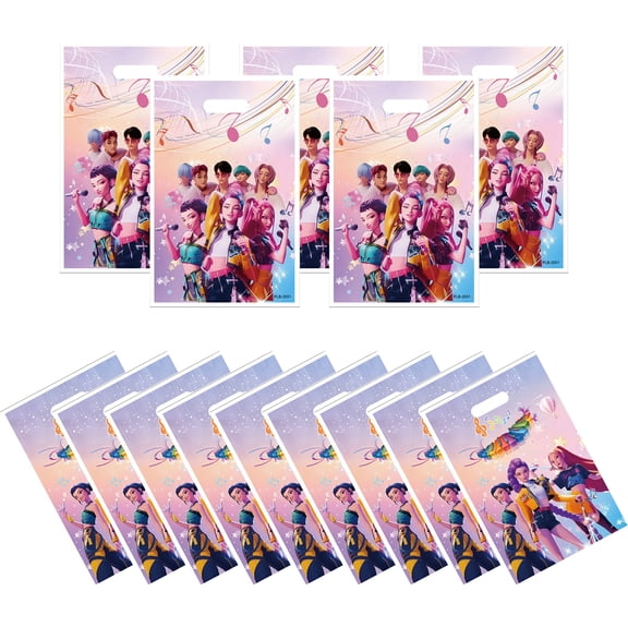 Kpop Theme Birthday Party Favors Bag Candy Goody Bags Birthday Party Supplies Decorations