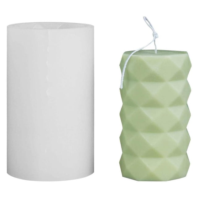 Molde De Vela De Arte Moderno, Molde De Silicona Geométrico 3D Para Hacer Velas, Moldes De Silicona Para Velas Aromáticas Speravity CE007834-02