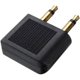thumbnail image 2 of Juego de 2 adaptadores para auriculares, metal, 3,5 mm, negro/dorado, 2 of 5