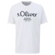 thumbnail image 2 of s.Oliver Camiseta para hombre, pack de 4 - básica, estampado logo, cuello redondo, algodón Blanco/gris claro/gris oscuro/negro 2XL (XX-Large), 2 of 5