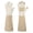 Large (Pack of 1), variant on Pruning Gloves Long for Men & Women, Pigskin Leather Rose Gardening Gloves- Breathable & Durability Gauntlet Gloves