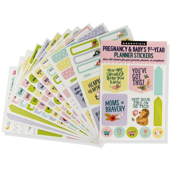Essentials Pregnancy & Baby Planner Stickers, (Paperback)