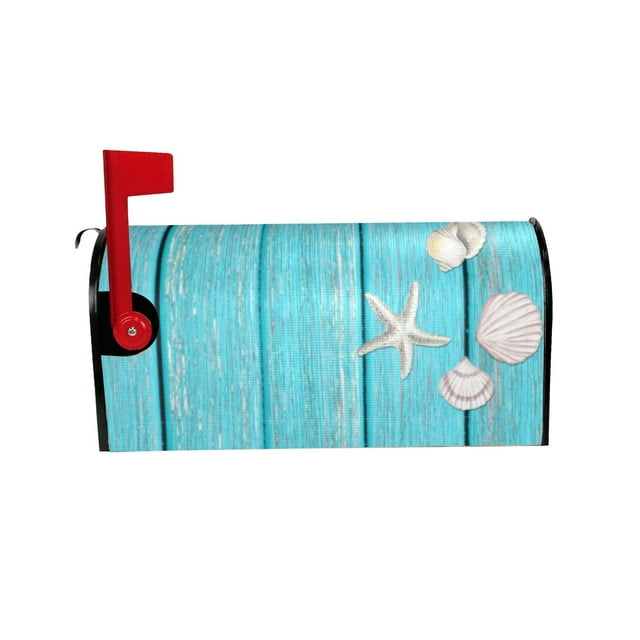 Leott Mailbox Covers Standard Size 18" X 21" Flowers Mailbox Wraps Post Letter Box Cover For Holiday Garden Yard Decor, Hangs