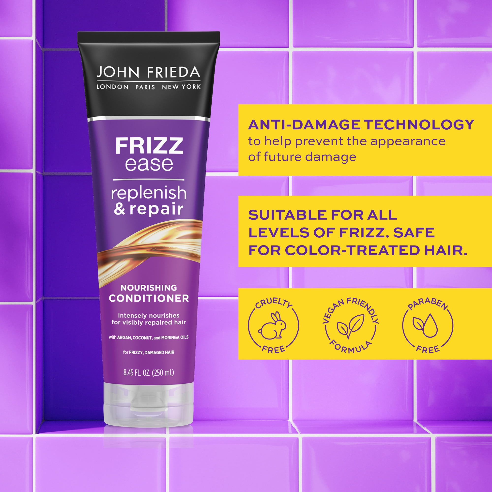 Buy John Frieda Anti Frizz Conditioner, Replenish & Repair Conditioner