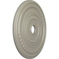 thumbnail image 3 of Ekena Millwork 25 3/8"OD x 3 3/8"ID x 1 3/8"P Cole Ceiling Medallion (Fits Canopies up to 9 1/8"), Hand-Painted Pearl White, 3 of 7