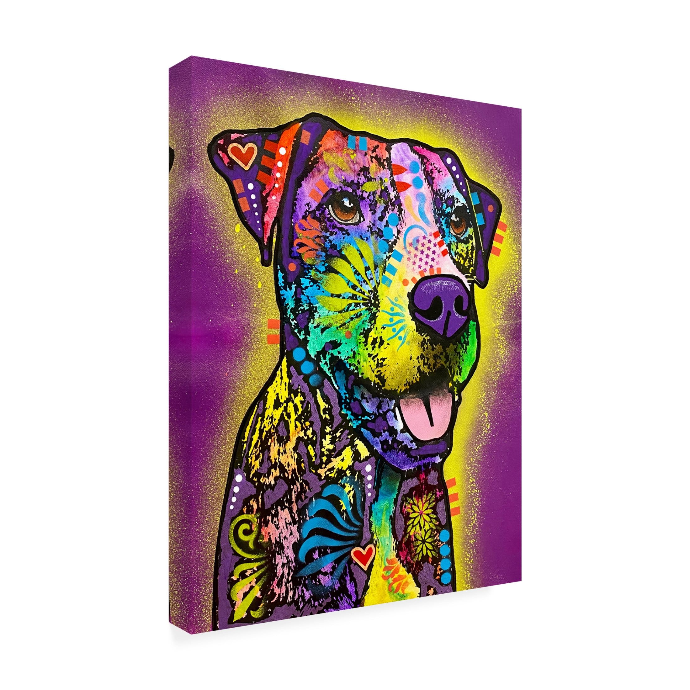 Canvas Wall Art - Dean Russo 'What Occurs Within Between Us' Wall Art for Living Room, Bedroom, or Office Décor by Trademark Fine Art - 14 x 19 Inches