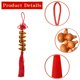 thumbnail image 3 of Regalos creativos de accesorios colgantes de calabaza melocotón para polipasto de coche., 3 of 5