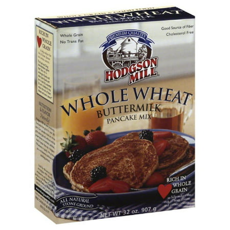 Hodgson Mill Whole Wheat Buttermilk Pancake Mix, 32 Oz (Pack of (Best Whole Wheat Pancakes)