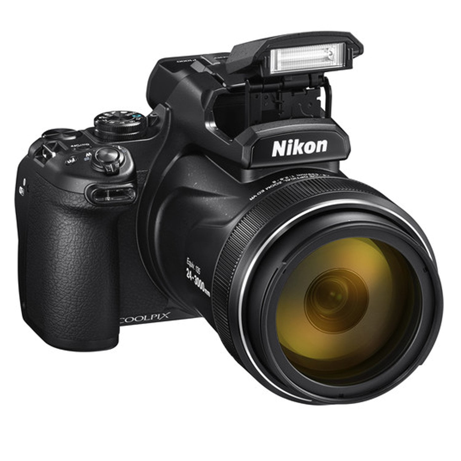 Nikon COOLPIX P1000 16.7MP, Zoom Lens, Wi-Fi, Video, 128GB Card +