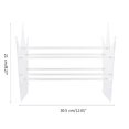 thumbnail image 5 of ZPAQI Acrylic Headband Display Stand Transparent Hairband Holder Organizer Storage, 5 of 9