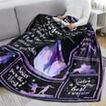 thumbnail image 3 of Best Sister Blanket Sister Birthday Gifts from Sister Soul Sister Gifts | to My Sister Letter | Christmas Bday Mothers Day Presents for Unbiological Sisters Throw Blanket 50” X 60", 3 of 6