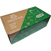 micro:bit v2 Club Kit - Includes 10 micro:bit Boards, 10 MicroUSB Cables, 10 Battery Holders, and 20 AAA Batteries