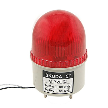 Unique Bargains Red Flash Siren Alarm Warn Industrial Signal Tower Light 90dB
