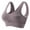 Dark khaki, variant on Gytharion Women's Plus Size Yoga Sports Bras Rhinestones High Impact Wirefree Push Up Bra Stretch Breathable Gym Workout Bra with Removable Pads, S-5XL