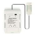 thumbnail image 3 of Termostato con interruptor para de temperatura y humedad, enchufe profesional de 85-250 V, 16 a, control por voz, 3000 W, color, 3 of 7