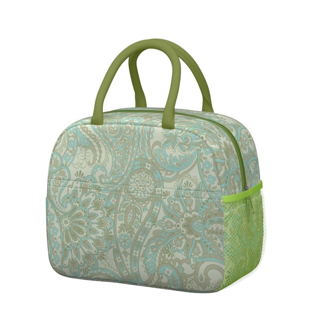 Sac-repas Isotherme Mandala Classique – Motif Floral Chic, Sac Isotherme Portable