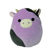 Squishmallows Official Kellytoys Plush 14 Inch Alexie the Black and Purple Cow Ultimate Soft Plush Stuffed Toy