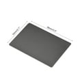 thumbnail image 3 of Uxcell Blank Metal Cards, Anodized Aluminum Plate for DIY Laser Printing 15pcs Black 3.5"x2.1"x0.04", 3 of 7