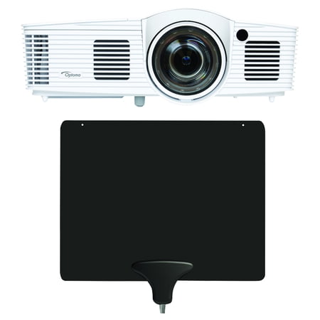 Optoma GT1080DARBEE 1080p Short-Throw Gaming Projector with BONUS Mohu Leaf 30 HDTV