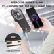 thumbnail image 2 of Usb Fan Mini Fan Quiet Hanging Hand Fan, Usb Rechargeable And 3000mah With 3 Speeds, Foldable And Portable Fan For Home, Office And Travel, Black, 2 of 4