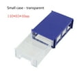 thumbnail image 1 of 1PC Stackable Plastic Hardware Parts Storage Boxes Component Screws Toolbox transparent, 1 of 9