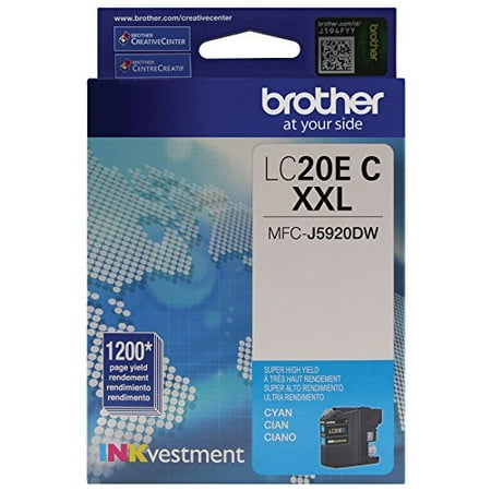 Brother LC20EC Super High Yield Ink Cartridge - Cyan