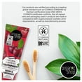 thumbnail image 4 of Cherry Toothpaste, Cavity Protection, Natural Ingredients, Fluoride-Free, Tooth Sensitivity, Vegan & Cosmos Natural Certified. Pack of 2, 4 of 8