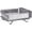 Gray, variant on Compact Space Saving, Dish Rack with Removable Flatware Caddy and Angled Self Draining Drainboard, Satin Gray, 15-Inch-by-13.25-Inch