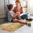 thumbnail image 2 of Boho Kitchen Rug Kitchen Floor Mats for in Front of Sink, Anti Fatigue Floor Mat for Kitchen, Padded Kitchen Mats for Standing and Boho Kitchen Matt for Standing for Kitchen Decor 17"X30"+17"X47", 2 of 6