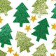 thumbnail image 3 of Pegatinas de espuma con purpurina para árbol de Navidad, decoración para fiesta de Navidad, etiqueta para ventana, artículos de actividades creativas, recompensa, pequeños regalos, 1 g/lote, 3 of 4
