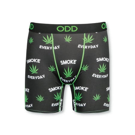 

Collections Etc Odd Sox Smoke Everyday Novelty Graphic Print Boxers
