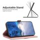 thumbnail image 2 of BINFEN COLOR BF31 For Honor X9c 5G X60 Pro 5G Case PU Leather Flip Folio Phone Wallet Cover - Dark P, 2 of 5