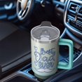 thumbnail image 4 of 40oz Insulated Stainless Steel Dad Gift, Best Dad Ever Tumbler with Lid & Straw, Father's Day Christmas Birthday from Daughter Family, 4 of 5