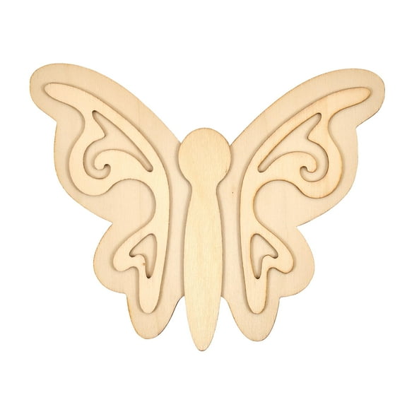 Hello Hobby 7" Wood Shape, Butterfly