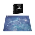 thumbnail image 4 of Ambesonne Space Jigsaw Puzzle Durable Cardboard, Planet Star Clusters, 1000 pcs, Purple Grey Turquoise, 4 of 6