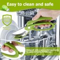 thumbnail image 7 of NOGIS Salad Scissors for Chopped Salad – Stainless Steel Multiblade Lettuce Chopper with Spring Mechanism & Anti-Slash Guard for Quick, 8.9" Versatile Cooking Scissors for Kitchen Use, 7 of 7