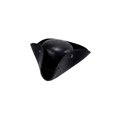 thumbnail image 3 of Faux Leather Tricorn Pirate Hat Adult Halloween, Polyester Cotton Vintage Headpiece Cosplay Prop for Pirate Party and Halloween Masquerade Stage Show Black B, 3 of 3