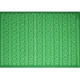 thumbnail image 1 of Ahgly Company Indoor Rectangle Abstract Green Contemporary Area Rugs, 8' x 10', 1 of 1